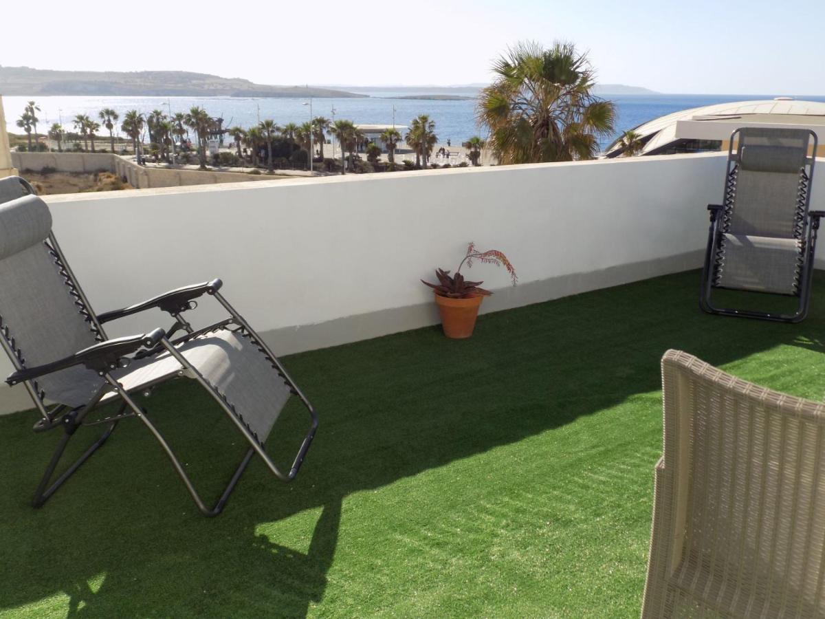 Sunshine Holiday Apartment 8 With Spectacular Seaviews St. Paul's Bay Exteriör bild