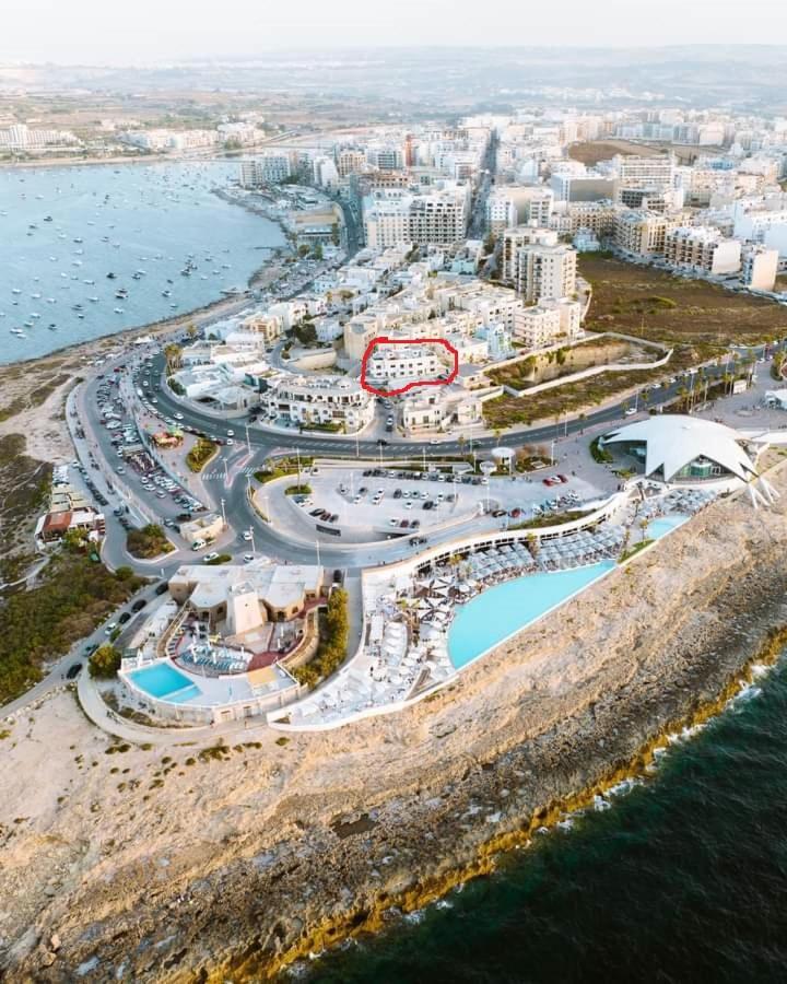Sunshine Holiday Apartment 8 With Spectacular Seaviews St. Paul's Bay Exteriör bild